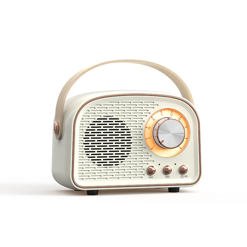 Vintage-Bluetooth-Lautsprecher mit FM-Radio – RetroVibe