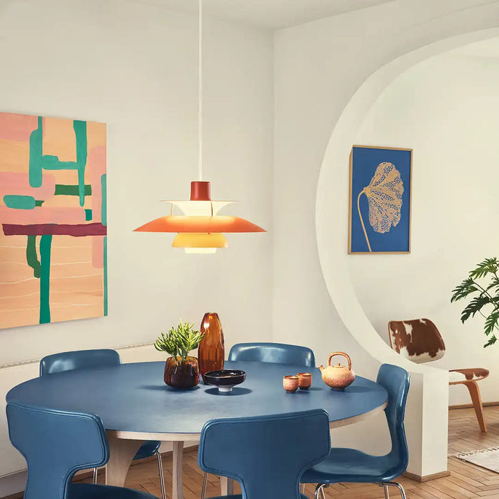 Moderne LED Deckenlampe rund – Dimmbar & langlebig – Stilvolle Beleuchtung für Wohnzimmer, Esszimmer & Büro