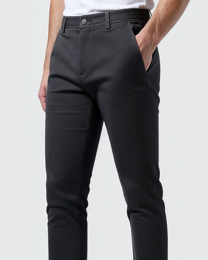 Herren Slim Fit Chino-Hose für den Alltag und das Büro