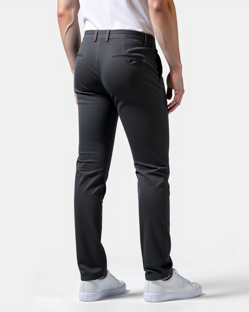 Herren Slim Fit Chino-Hose für den Alltag und das Büro