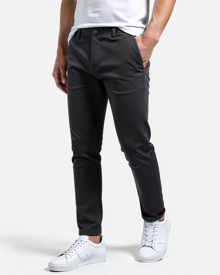 Herren Slim Fit Chino-Hose für den Alltag und das Büro