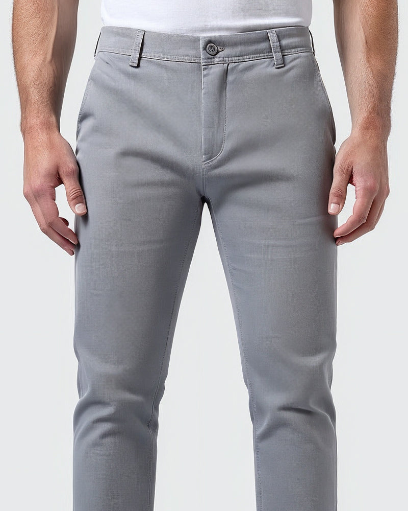Herren Slim Fit Chino-Hose für den Alltag und das Büro