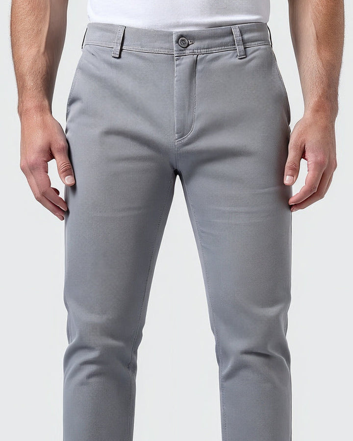 Herren Slim Fit Chino-Hose für den Alltag und das Büro