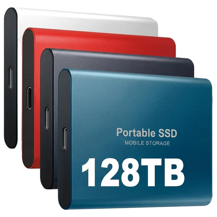 128TB Externe SSD-Festplatte High-Speed tragbarer Speicher