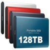 128TB Externe SSD-Festplatte High-Speed tragbarer Speicher