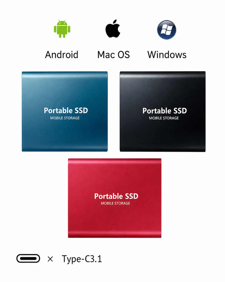 Externe SSD 128 TB - kompaktes, schnelles und tragbares Speichermedium