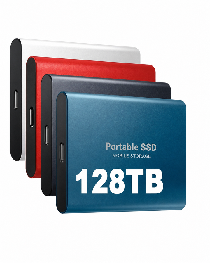 Externe SSD 128 TB - kompaktes, schnelles und tragbares Speichermedium