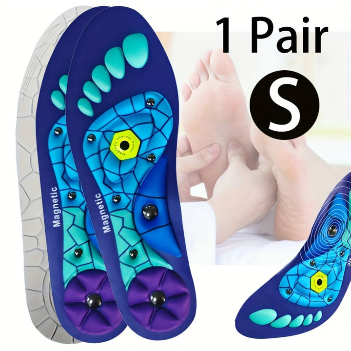 ComfortPlus Magnetische Akupunktur-Einlegesohle mit Fußgewölbestütze