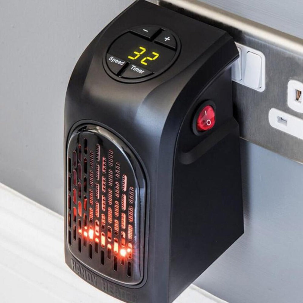 Keramik-Heizlüfter mit Thermostat und Timer bis 12 Stunden