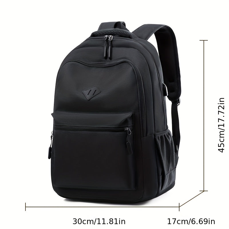 Urbaner Schulrucksack - wasserabweisend mit Flaschenfach