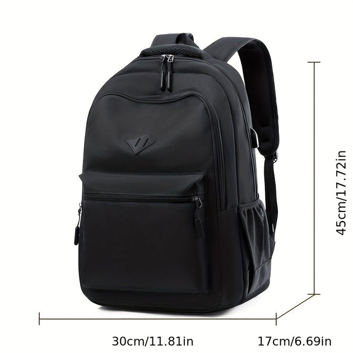 Urbaner Schulrucksack - wasserabweisend mit Flaschenfach