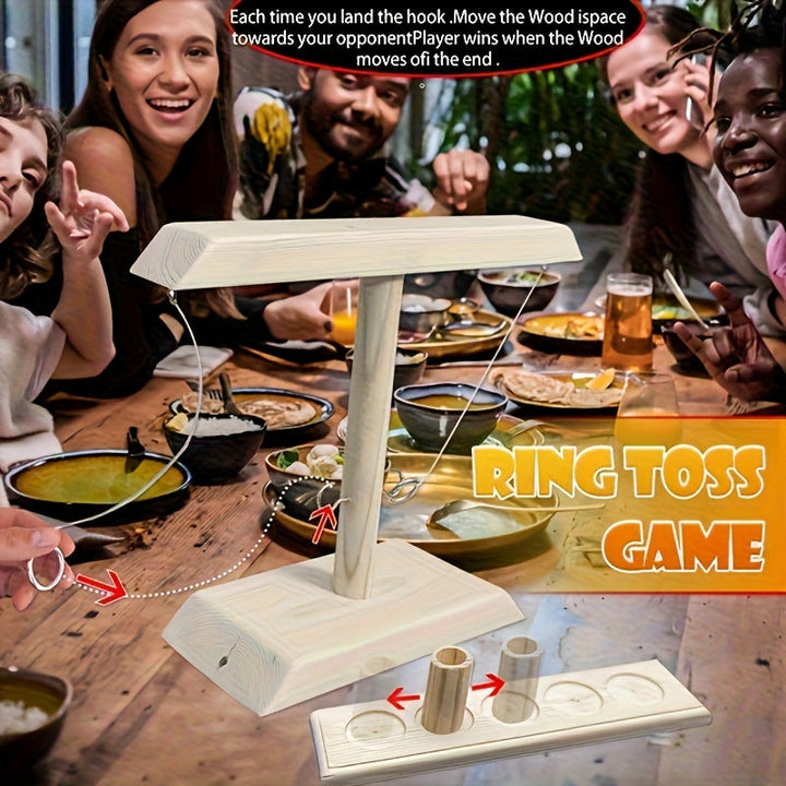 Ringwurfspiel aus Holz – Traditionell und Herausfordernd