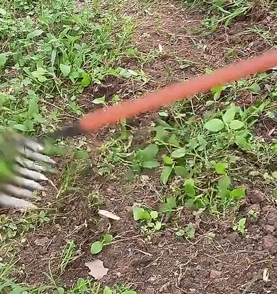 Unkrautjäter für den Garten | Robuster Rechen | WurzelKraft