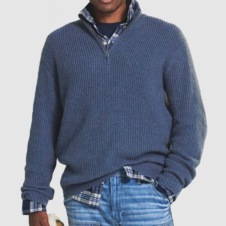 Business-Casual-Pullover aus Kaschmir – Victor