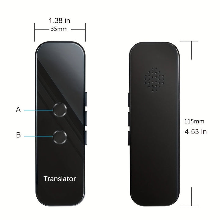 Tragbarer Bidirektionaler Sprachübersetzer – USB-aufladbar mit integriertem WLAN