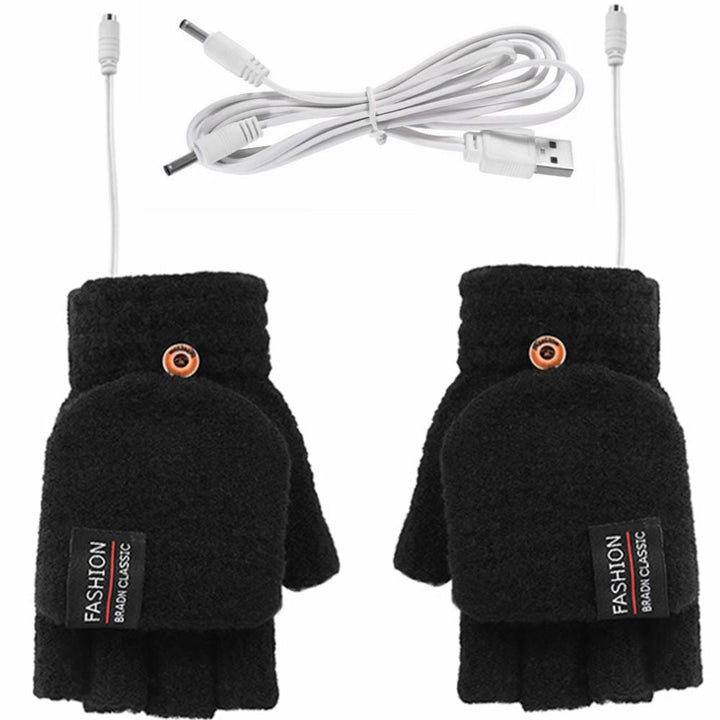 Fingerlose USB-Handschuhe, beidseitig beheizt