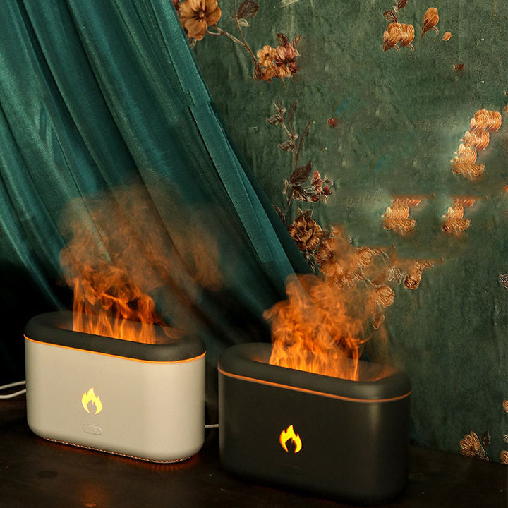 3D-Flammen-Luftbefeuchter mit 300-ml-Tank und USB-C
