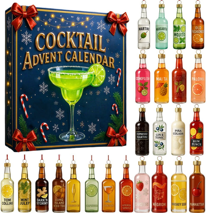 Festliches Cocktail-Adventskalender-Countdown-Erlebnis