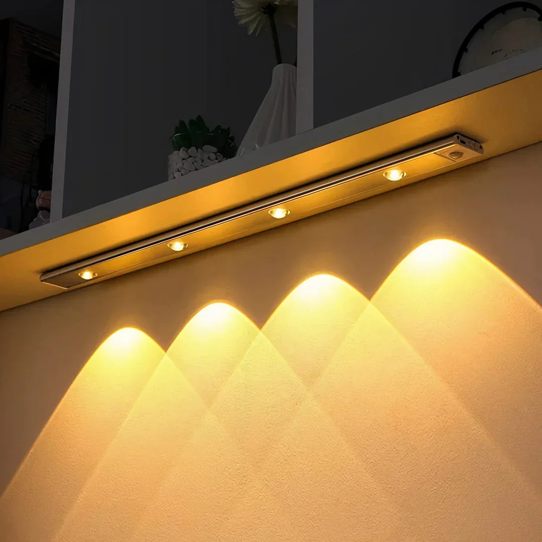 Kabellose LED-Schrankleuchte mit Bewegungssensor - magnetisch und selbstklebend