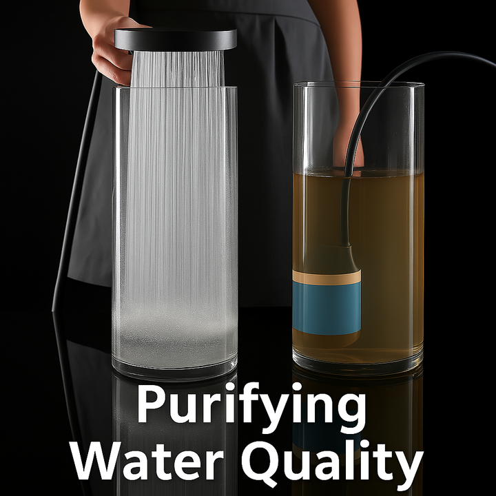Hochdruckdusche mit Turbo-Boost-Technologie und Filtration