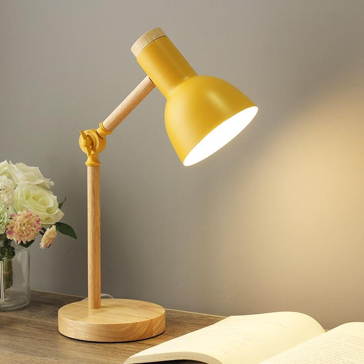 Skandinavische Holz-Tischlampe - LumiNord