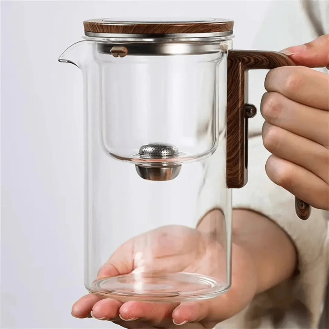 Elegante durchsichtige Teekanne – ClearBrew