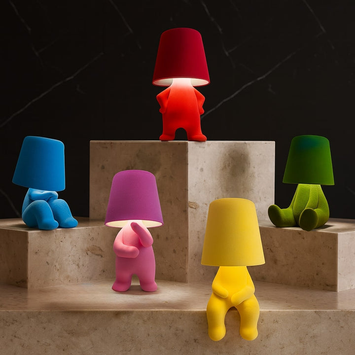 Tischlampe für Kinder | Moderne Lampe | Nachtlicht | GlowFigur