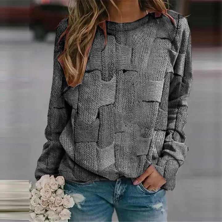 Bunter Herbstpullover für Damen – Ella