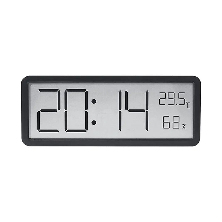 Große Digitale Wanduhr - LED mit Temperatur