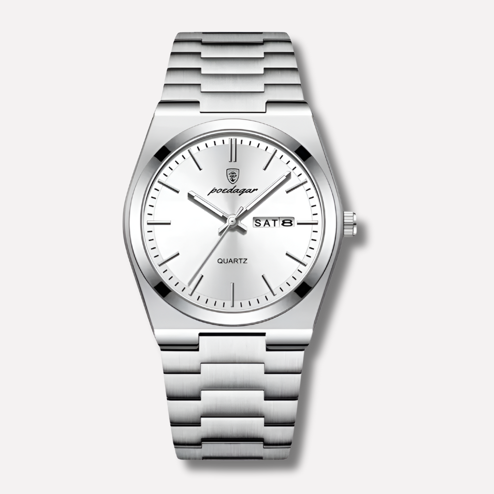Herrenuhr aus Edelstahl