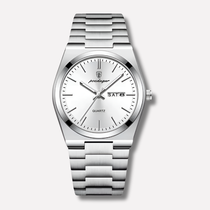 Herrenuhr aus Edelstahl