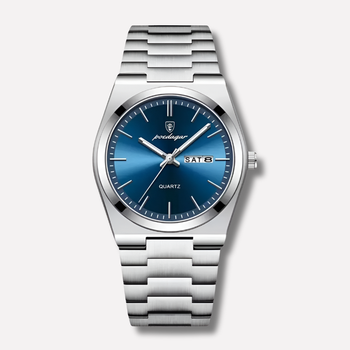 Herrenuhr aus Edelstahl
