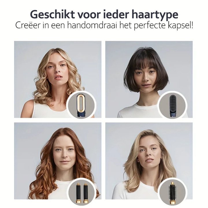 5-in-1 Multifunktions-Haarstyler mit Ionentechnologie - AuraStyle
