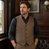 Elegante traditionelle Herrenweste mit Knöpfen