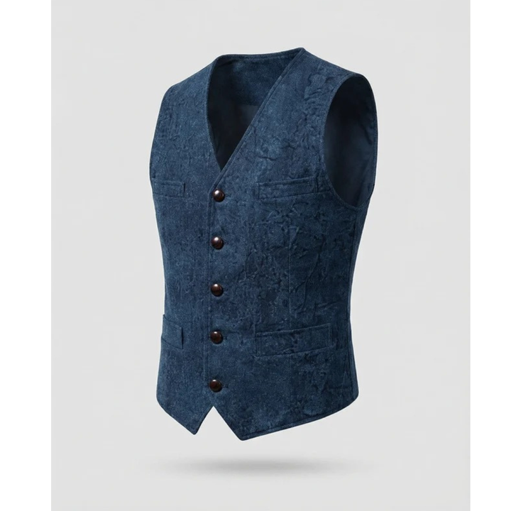 Elegante traditionelle Herrenweste mit Knöpfen