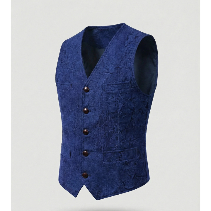 Elegante traditionelle Herrenweste mit Knöpfen