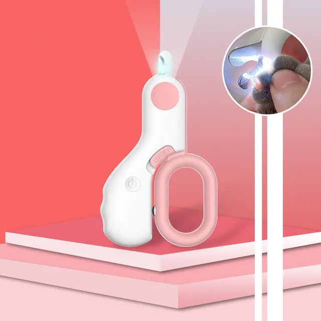 LED-Krallenschere für Haustiere - GlowTrim