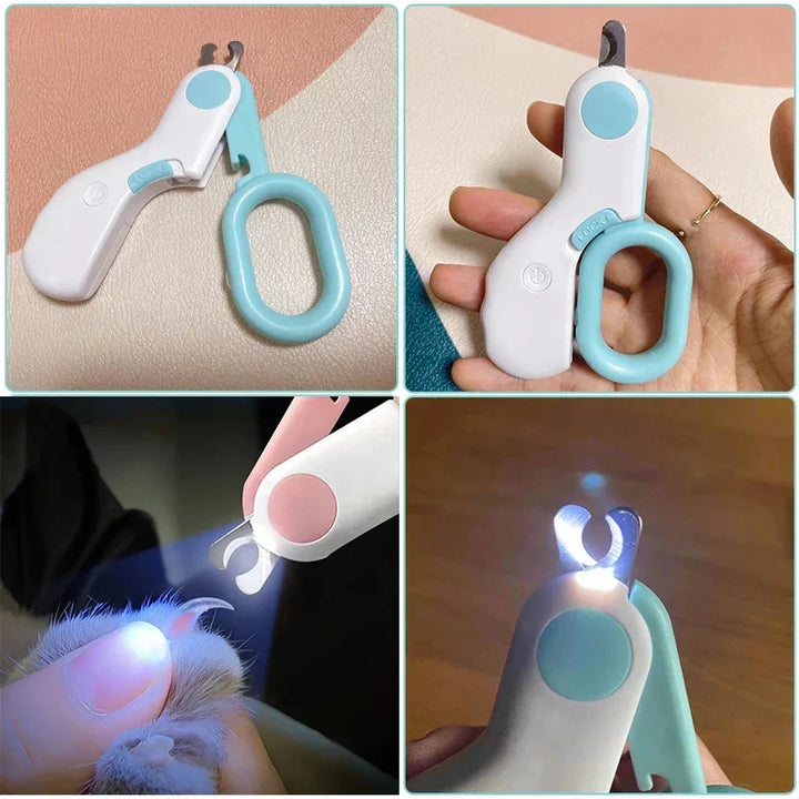LED-Krallenschere für Haustiere - GlowTrim