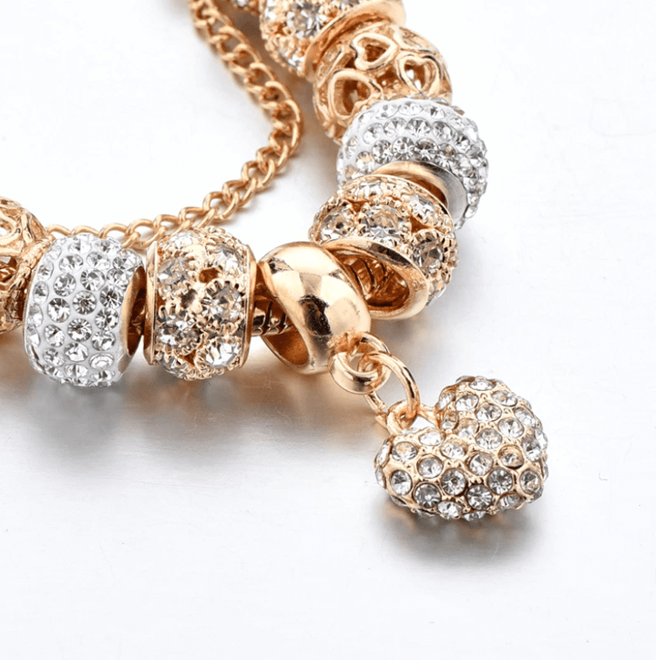 Herz-Charm-Armband