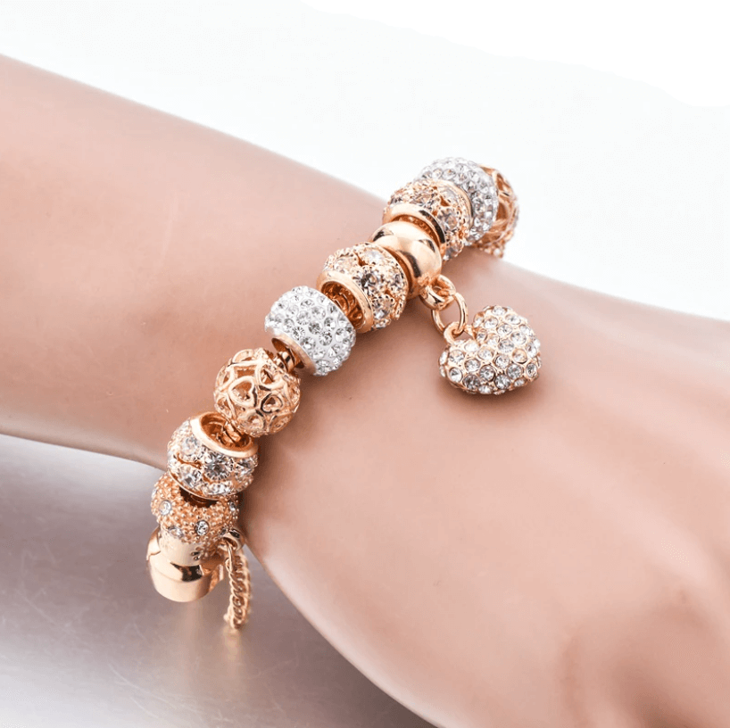 Herz-Charm-Armband