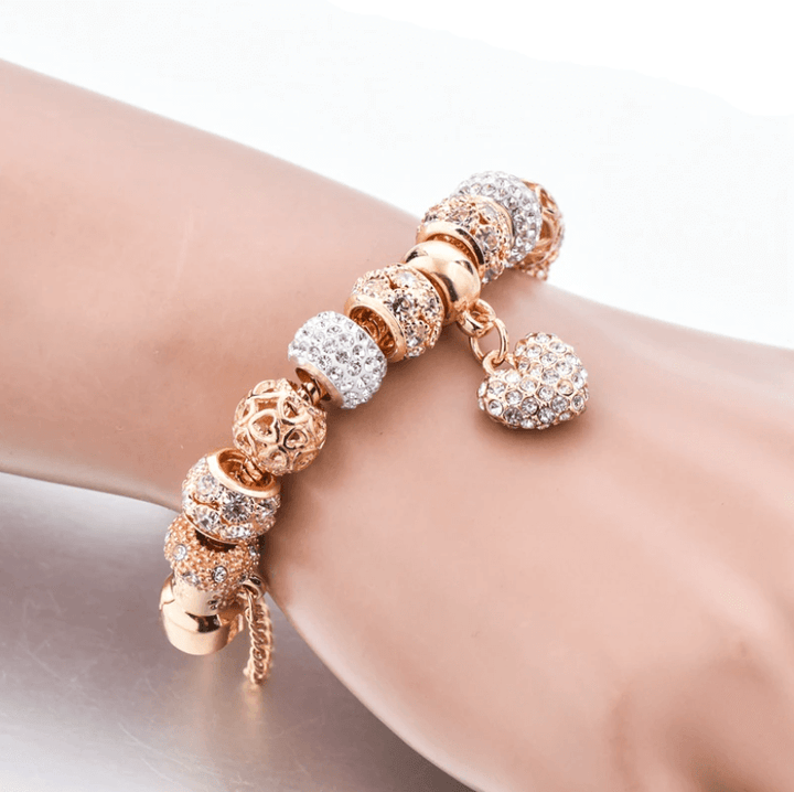 Herz-Charm-Armband