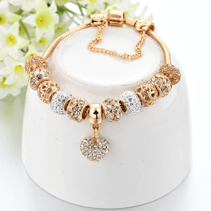 Herz-Charm-Armband
