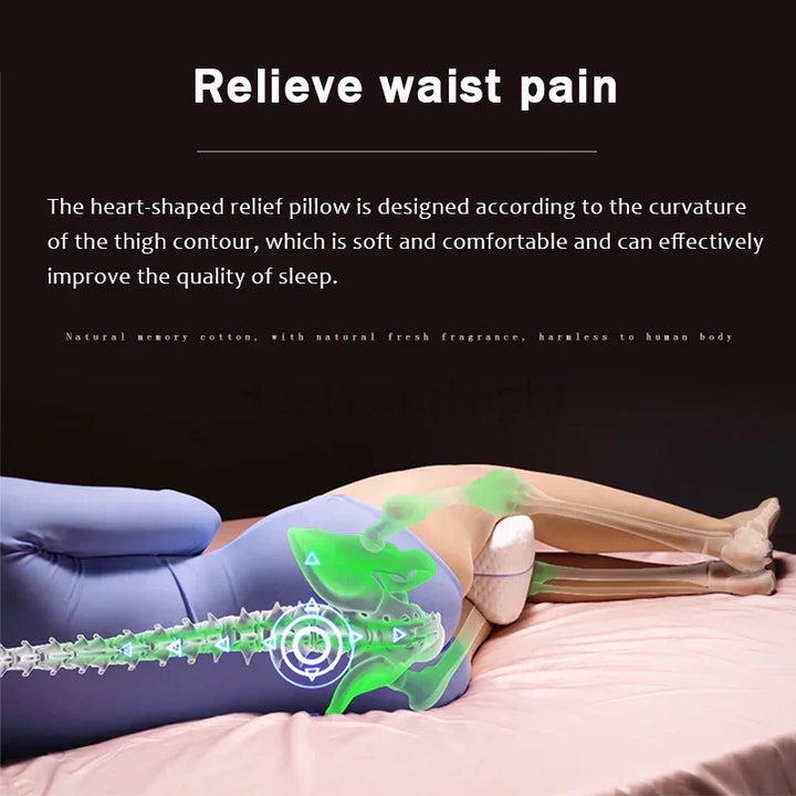 ComfortFoam Orthopädisches Beinkissen aus Memory-Schaum