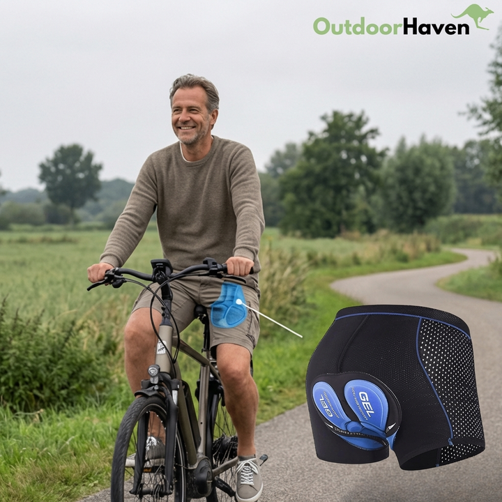 Gepolsterte Rad-Unterhose mit Gel – Herren & Damen