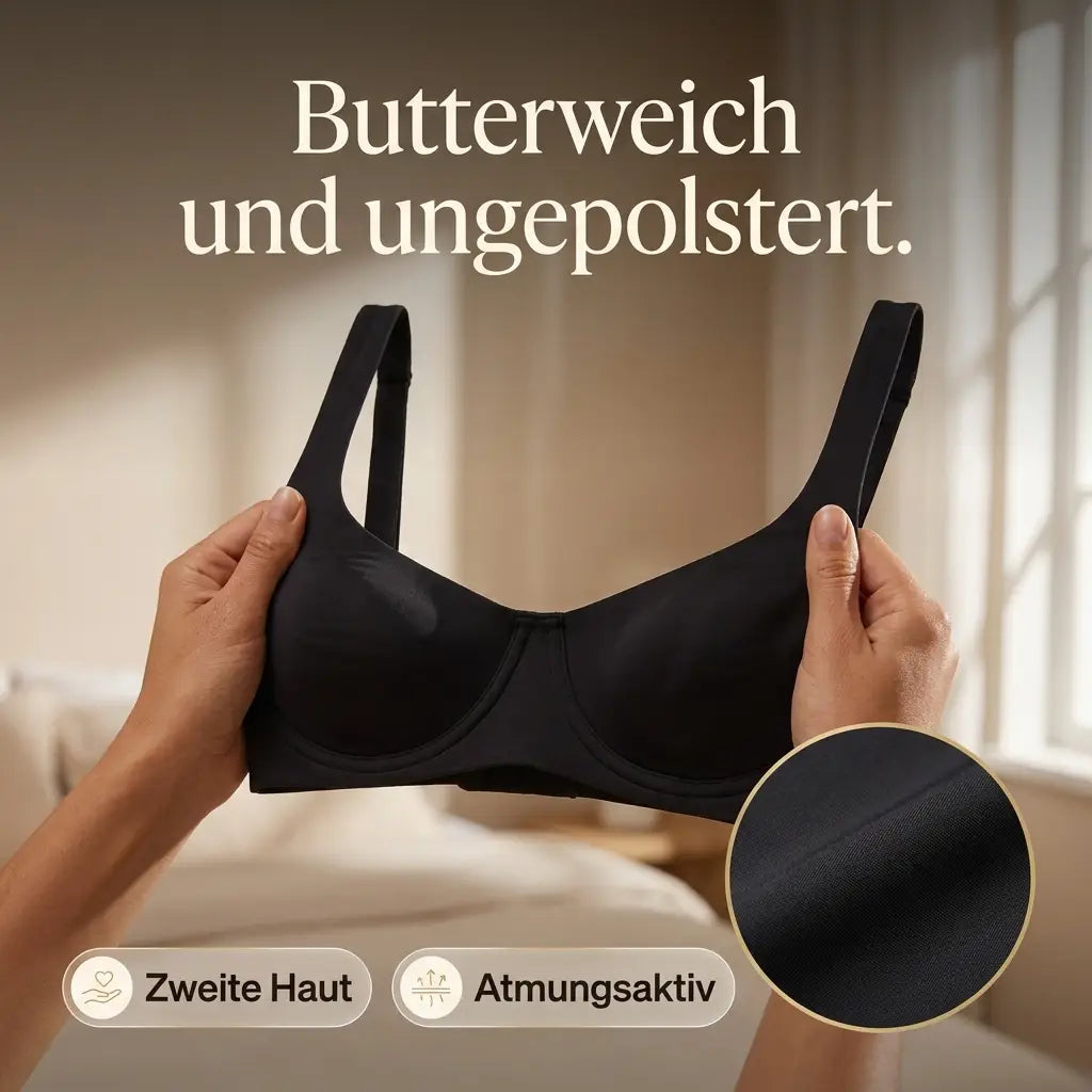 Nahtloser Balconette-BH mit doppellagigen Cups, hebt und formt ohne Polsterung