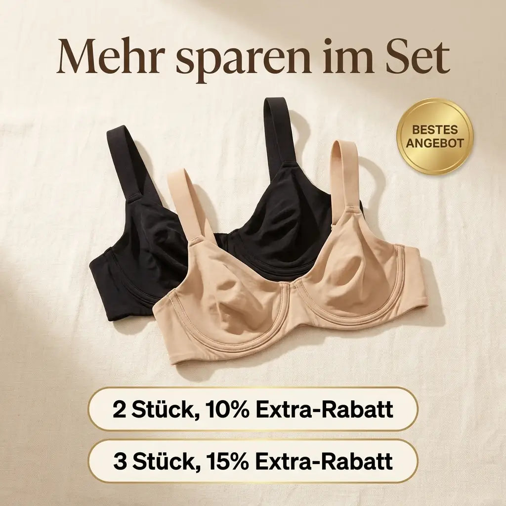 Nahtloser Balconette-BH mit doppellagigen Cups, hebt und formt ohne Polsterung