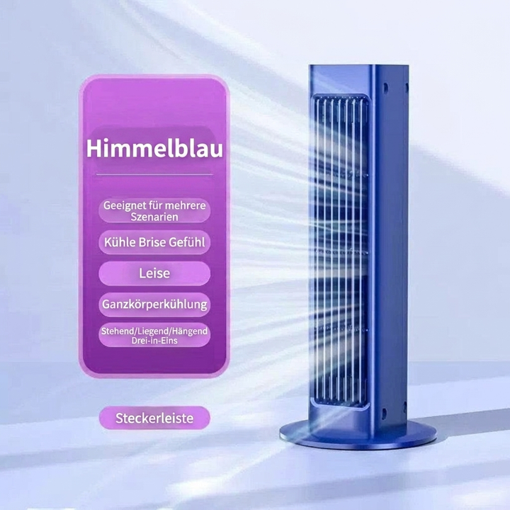Wandmontierter & Desktop Ultra-Leiser Turm-Kühlventilator