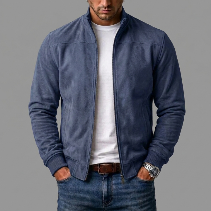 Wildleder-Bomberjacke für Herren