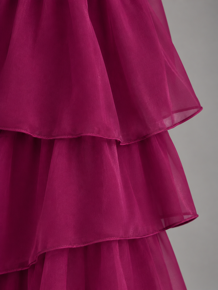 Elegantes, fliessendes Maxikleid