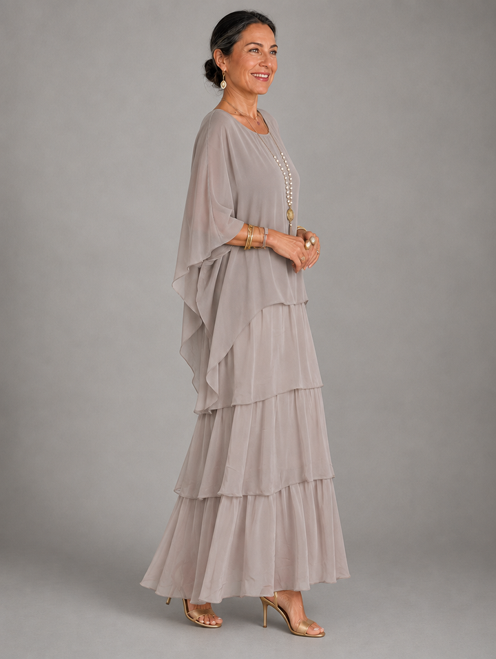 Elegantes, fliessendes Maxikleid